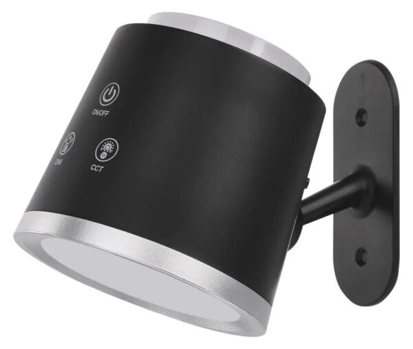 LED Lampada da tavolo ricaricabile dimmerabile 4in1 LED/6W/3,7V 3000K/4000K/6500K nero