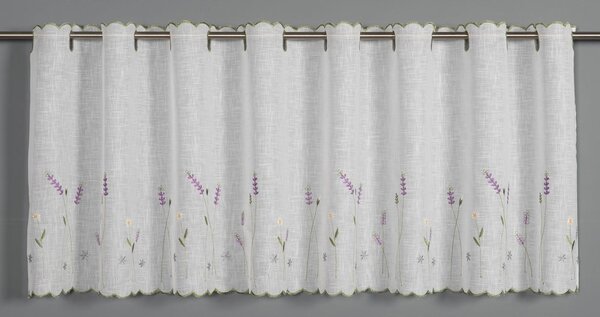 Tenda sottile bianca 135x45 cm Lavender – Sehlbach