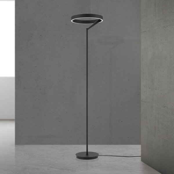 Orion - Lampada da terra dimmerabile a LED KOLK LED/40W/230V 2700/4000K nera