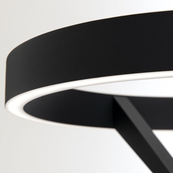 Orion - Lampada da terra dimmerabile a LED KOLK LED/40W/230V 2700/4000K nera