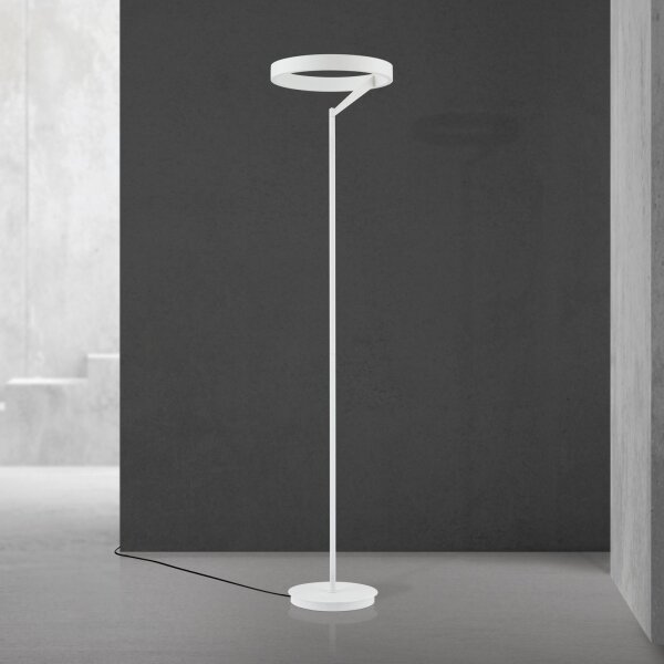 Orion - Lampada da terra dimmerabile a LED KOLK LED/40W/230V 2700/4000K bianca