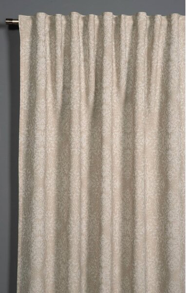 Tenda oscurante/termoisolante beige in jacquard 140x245 cm Ornament – Sehlbach
