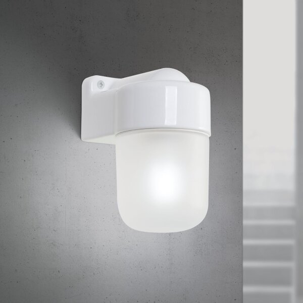 Orion - Lampada da parete OSTIA 1xE27/40W/230V bianca