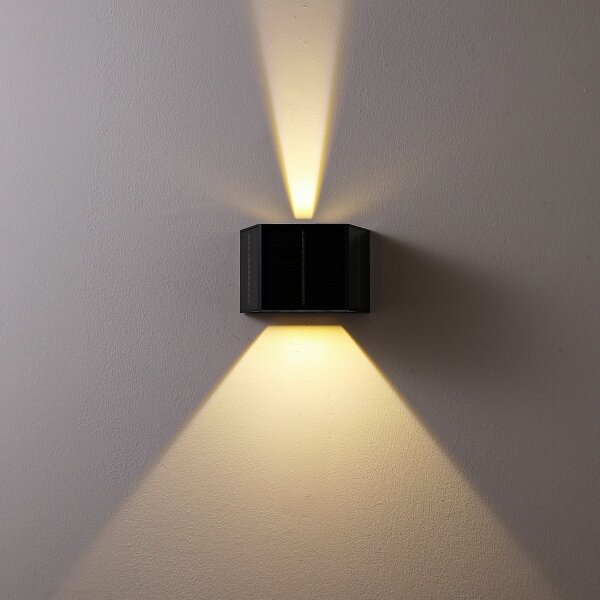 Brilagi - Applique a LED solare SOLAR CUBE LED/2W/3,2V 1300 mAh IP54