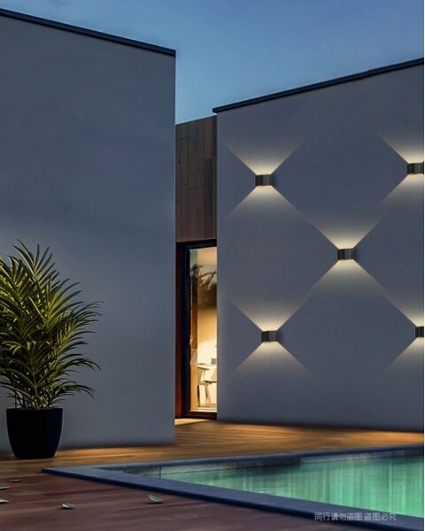 Brilagi - Applique a LED solare SOLAR CUBE LED/2W/3,2V 1300 mAh IP54