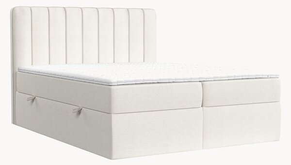 Letto boxspring fatto a mano con contenitore Skyfall, H2