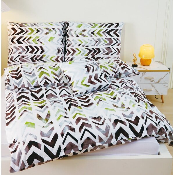 Biancheria da letto in microsatinato per letto singolo 6 pezzi 140x200 cm Madison – JAHU collections