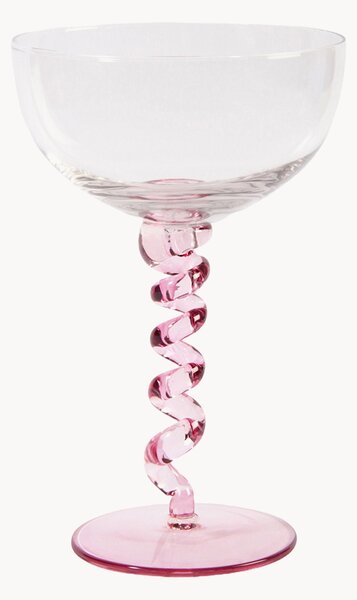 Set di 2 bicchieri fatti a mano Spiral