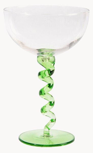 Set di 2 bicchieri fatti a mano Spiral