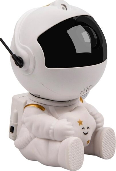 Retlux - Proiettore LED per bambini 230 V astronauta 12,5 cm + telecomando