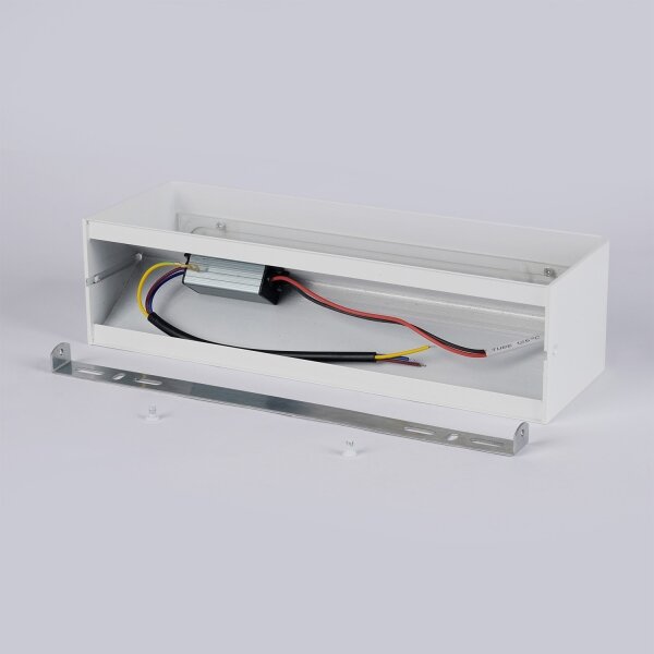 Brilagi - Lampada da parete LED per esterni DONNANI LED/12W/230V 30 cm bianco IP44