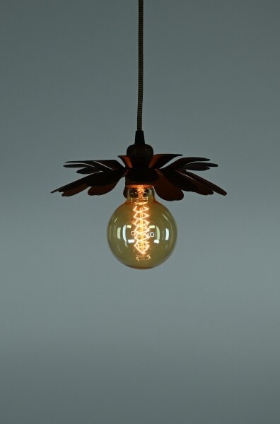 Bohemia-Design - Lampada a sospensione con cavo 1xE27/60W/230V bronzo
