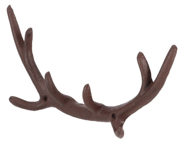 Appendiabiti da parete in metallo marrone Antlers - Esschert Design