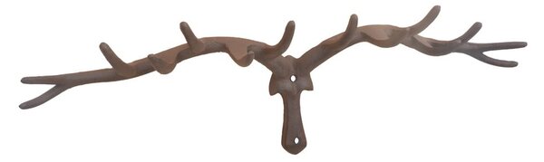 Appendiabiti da parete in metallo marrone - Esschert Design
