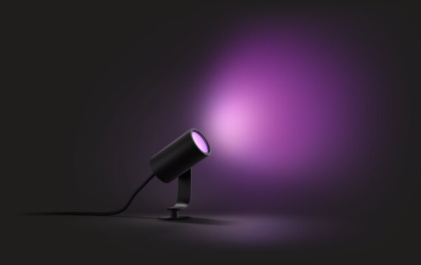 Philips 17428/30/P7 - Faretto LED RGB esterno Hue LILY LED/8W/230V IP65