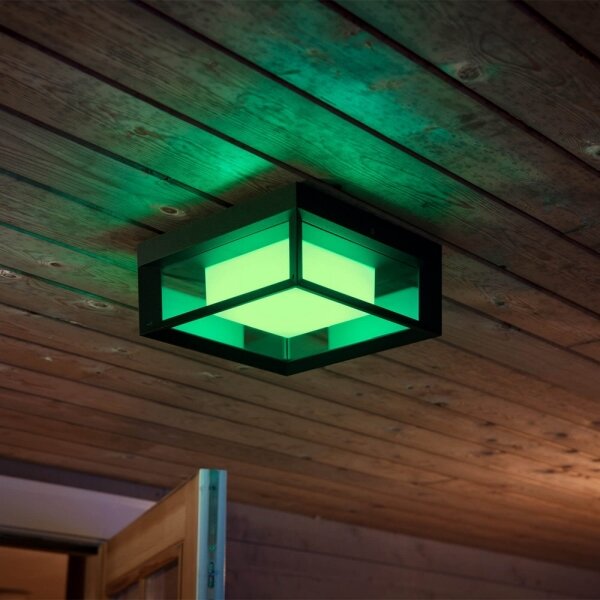 Philips 17438/30/P7 - LED RGB Lampada da esterno Hue ECONIC LED/15W/230V IP44