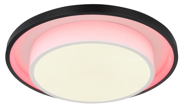 Globo 41390-21 - Plafoniera LED RGBW dimmerabile MORGAN LED/21W/230V + +TC