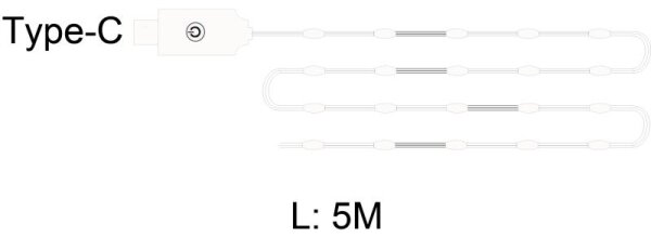 Globo 39018RGB - Striscia LED RGB LED BAND 50xLED/0,06W/5V