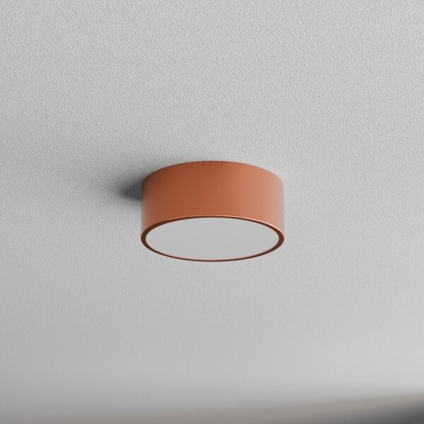 Plafoniera CLEO 1xE27/24W/230V diametro 20 cm rame