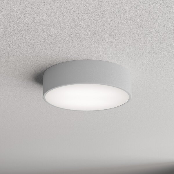 Plafoniera CLEO 2xE27/24W/230V d. 30 cm grigio