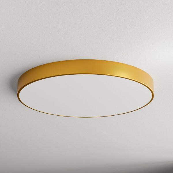 Plafoniera CLEO 6xE27/24W/230V d. 80 cm d'oro