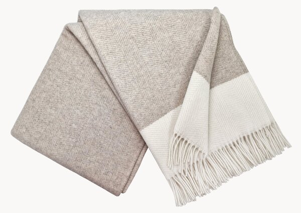 Coperta in lana con cashmere Faro