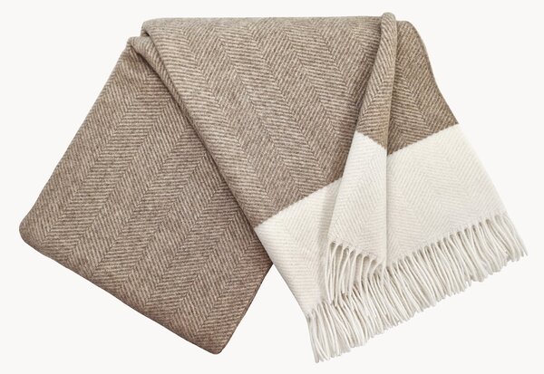 Coperta in lana con cashmere Faro