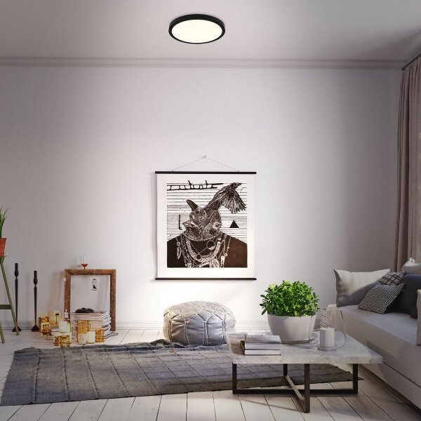 Briloner 3704-015- Plafoniera LED dimmerabile RUNA LED/22W/230V nero + +TC