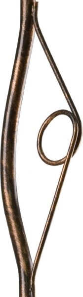 Brilagi - Lampadario a sospensione con supporto rigido LED ANTICO 1xE27/60W/230V patina di bronzo