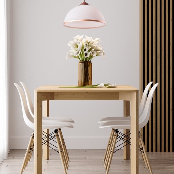 Brilagi - Lampadario a sospensione con supporto rigido LED ANTICO 1xE27/60W/230V patina di bronzo