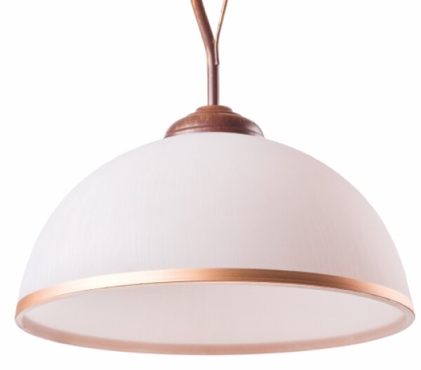 Brilagi - Lampadario a sospensione con supporto rigido LED ANTICO 1xE27/60W/230V patina di bronzo