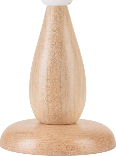 Lampada da tavolo PERA 1xE27/60W/230V beige/faggio
