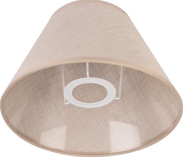 Lampada da tavolo AMFORA 1xE27/60W/230V marrone scuro/faggio