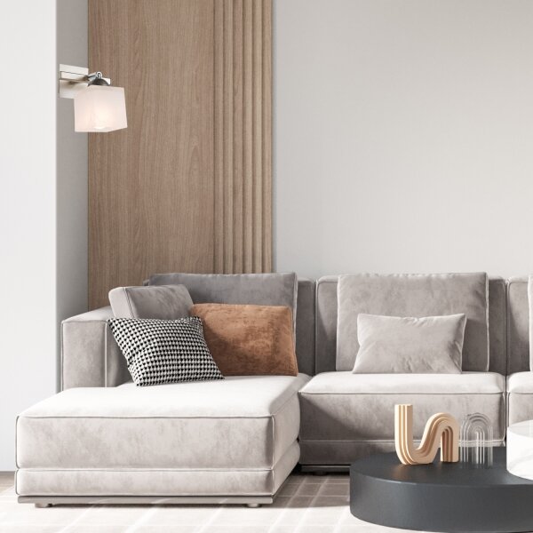 Applique KLARA 1xE14/60W/230V cromo opaco