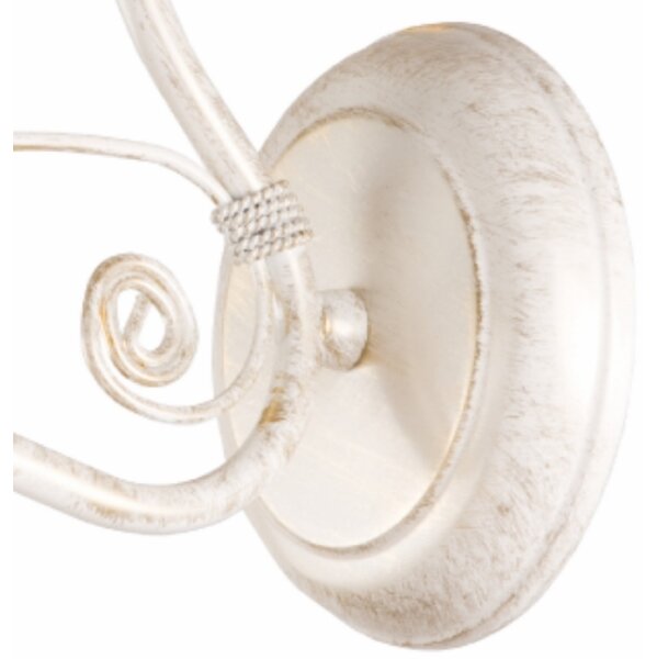 Applique RETRO II 1xE27/60W/230V bianco patinato