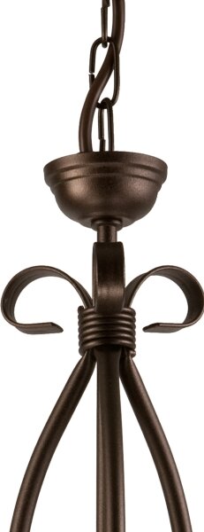 Lampadario a sospensione con catena ADELLE 3xE27/60W/230V