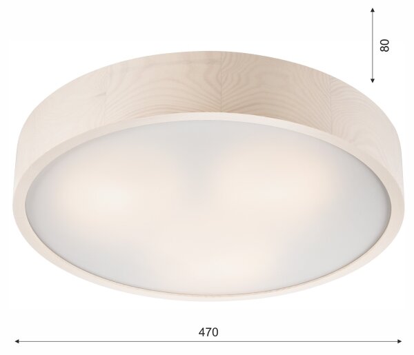 Lampada da soffitto 3xE27/60W/230V
