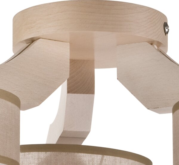 Lampadario a soffitto ANDREA 3xE27/60W/230V