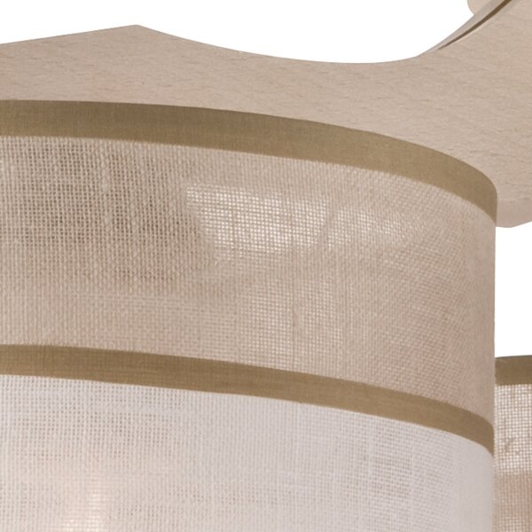 Lampadario a soffitto ANDREA 3xE27/60W/230V