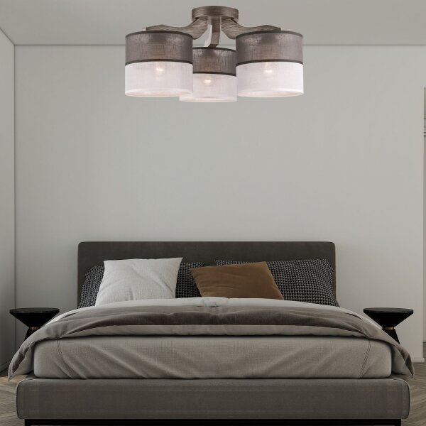 Lampadario a plafone ANDREA 3xE27/60W/230V