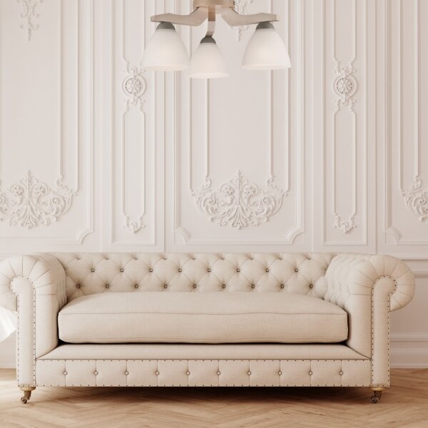 Lampadario ADRIANO 3xE27/60W/230V a plafone