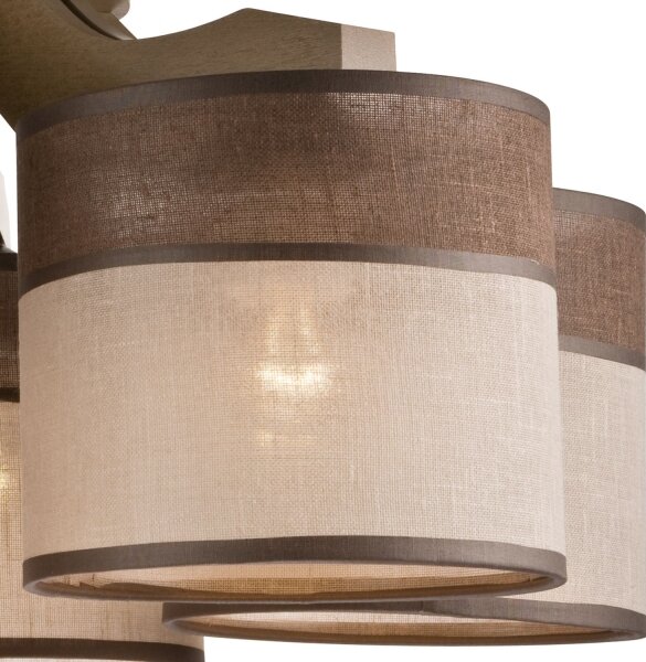 Lampadario a soffitto ANDREA 5xE27/60W/230V