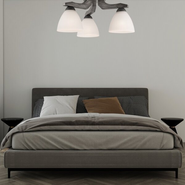 Lampadario ADRIANO 3xE27/60W/230V a plafone