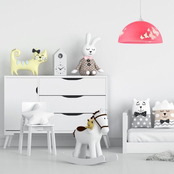Lampadario a sospensione per bambini 1xE27/60W/230V
