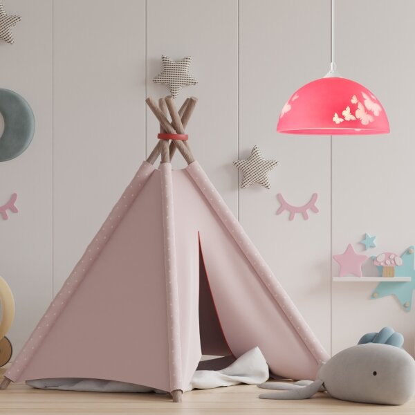 Lampadario a sospensione per bambini 1xE27/60W/230V