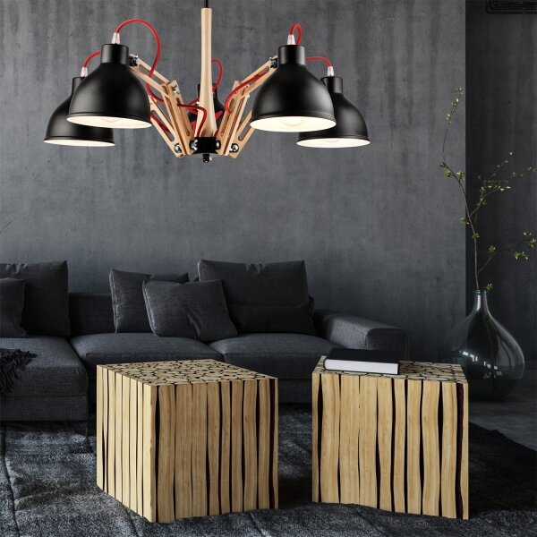 Plafoniera MARCELLO 5xE27/60W/230V da soffitto