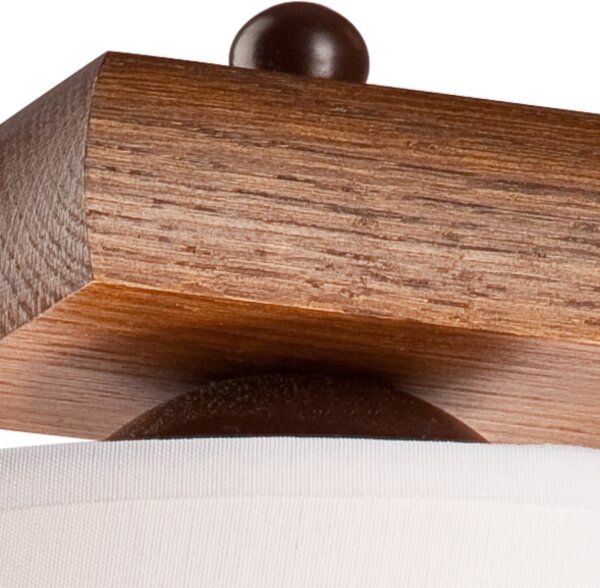 Applique AIDA 1xE27/60W/230V in rovere