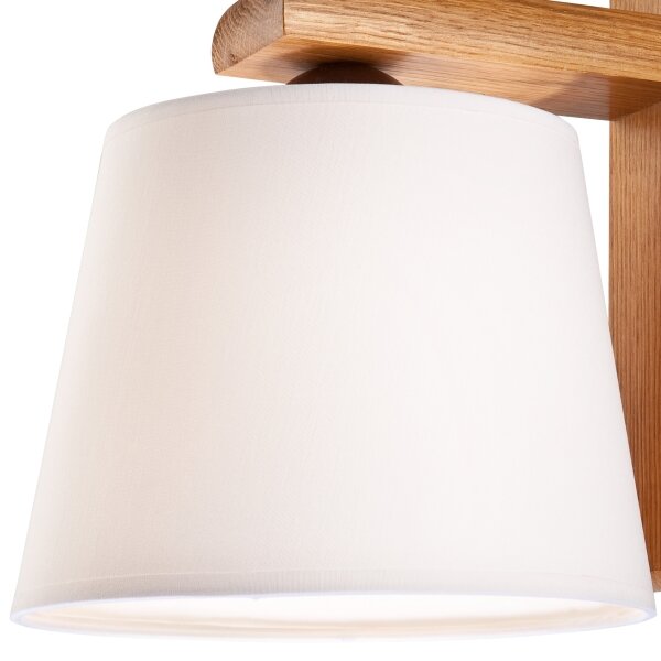 Lampada da parete AIDA 1xE27/60W/230V rovere