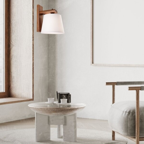 Applique AIDA 1xE27/60W/230V in rovere