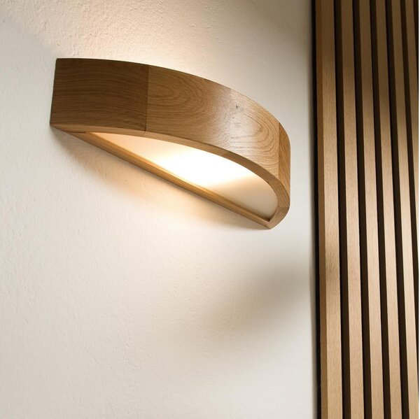 Applique OAK 1xE27/60W/230V quercia